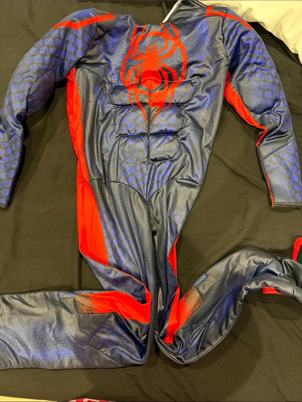 Marvel Boys Blue and Red Spider-Muscle Costume